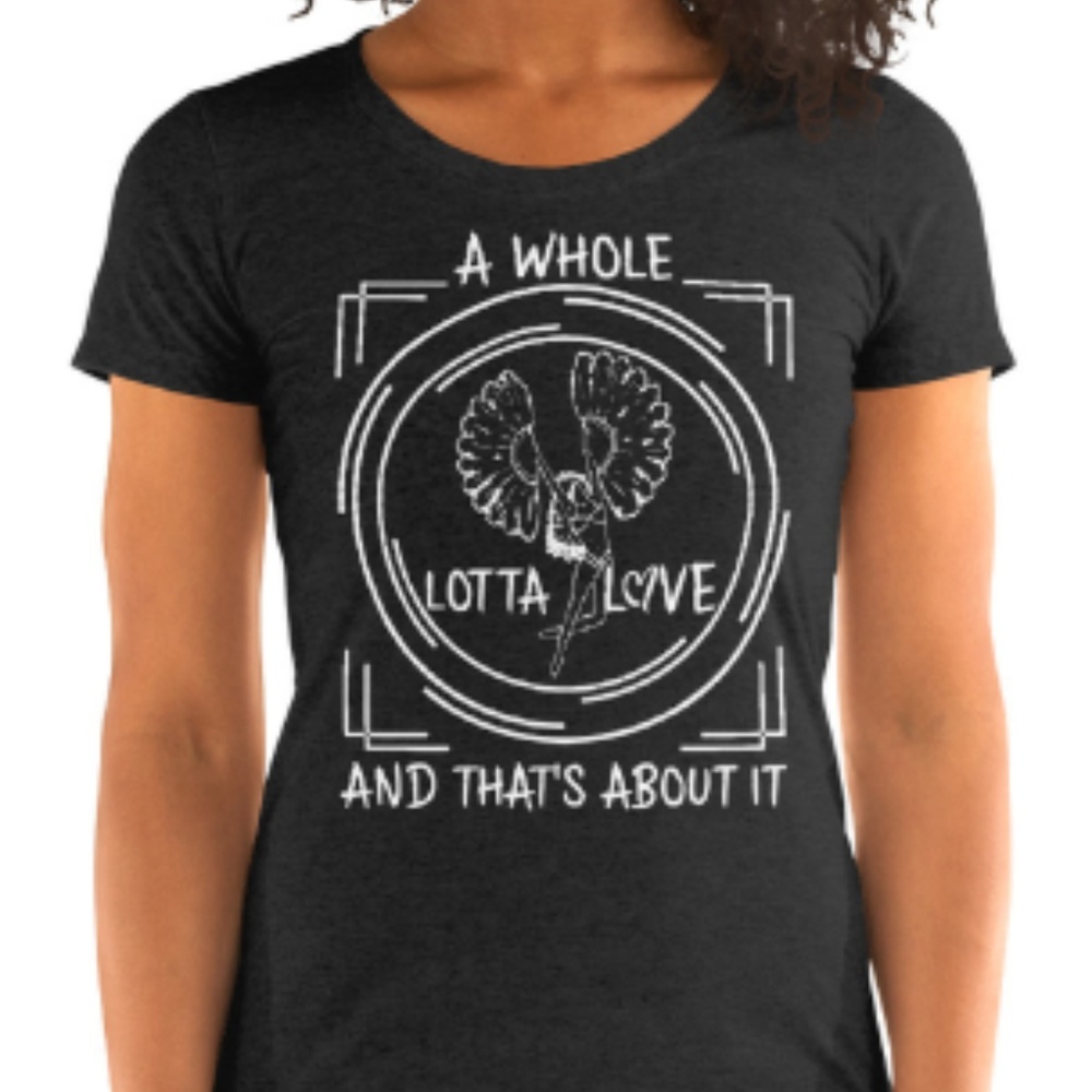 LED ZEPPELIN themed Women's tri-blend T-shirt